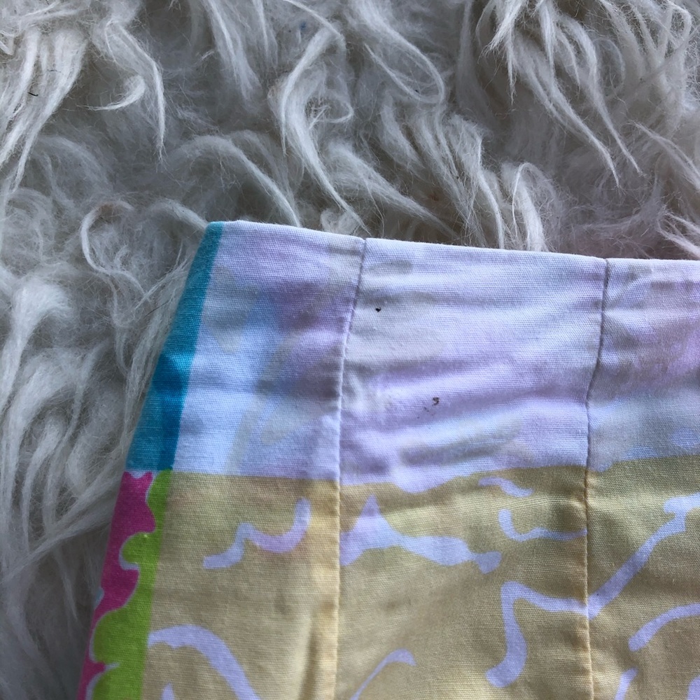 Lilly Pulitzer Multi Fun Patchwork Print Skirt - image 2